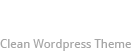 minimal wordpress theme